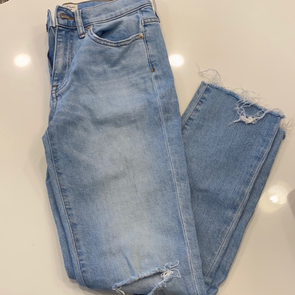 NEW J Crew distressed jeans